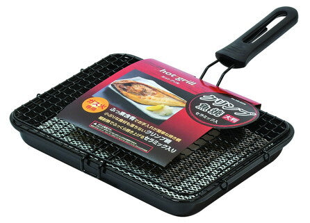Pearl Metal Hot Grill Ceramic-Coated Large Crimped Fish Grill HB-6036