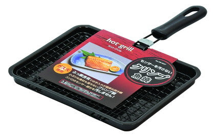 Pearl Metal Hot Grill Sensor-Safe Crimp Grill Net Gas Stove Only HB-6037