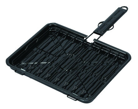Pearl Metal Hot Grill Sensor-Safe Folding Fish Roaster Gas Stove Only HB-6038