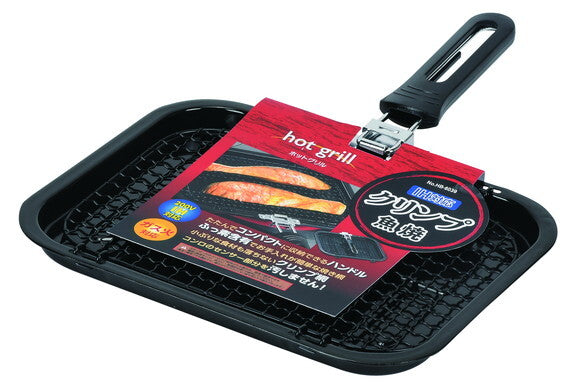 Pearl Metal Hot Grill IH-Compatible Crimp Fish Roaster HB-6039
