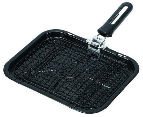 Pearl Metal Hot Grill IH-Compatible Crimp Fish Roaster HB-6039
