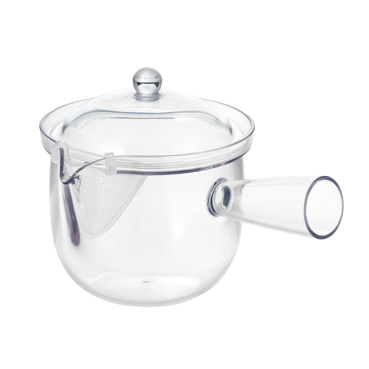 Akebono Clear Kyusu Teapot with Clip Mesh TW-3749
