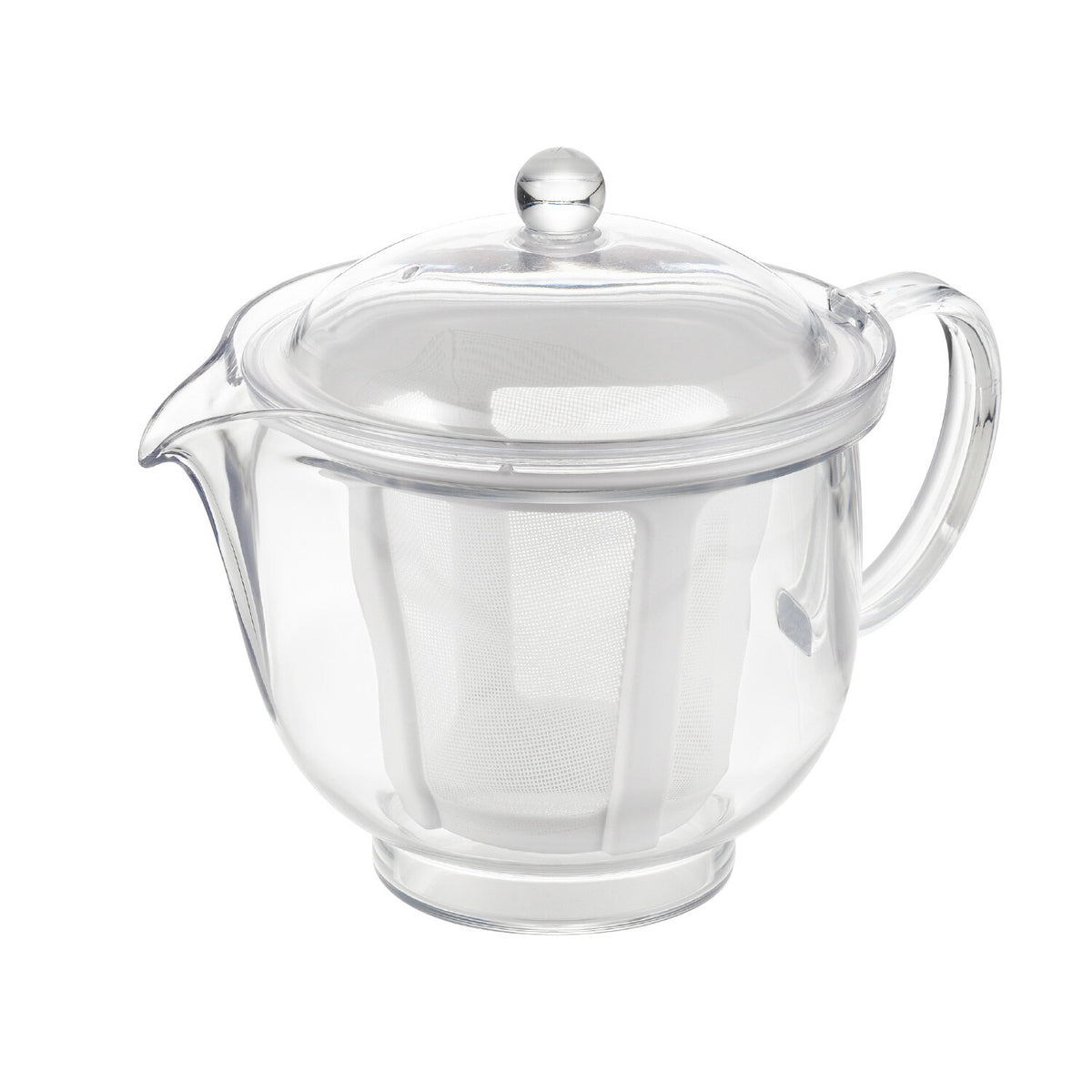 Akebono Clear Teapot with Polyester Mesh Strainer TW-3769