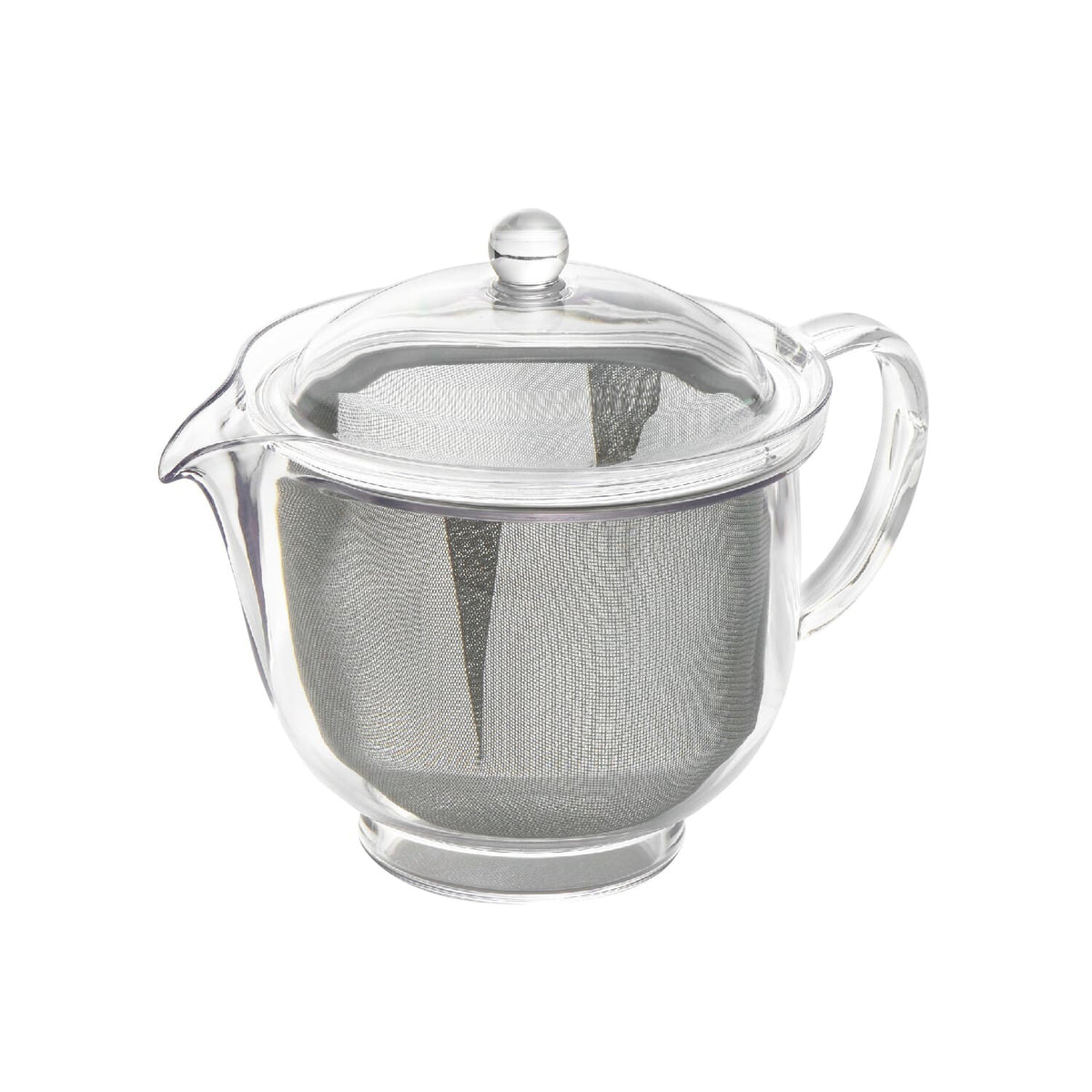 Akebono Clear Teapot with Stainless Steel Mesh Strainer TW-3721