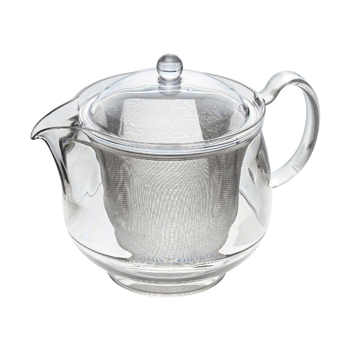Akebono Clear Teapot with Stainless Steel Mesh Strainer TW-3721