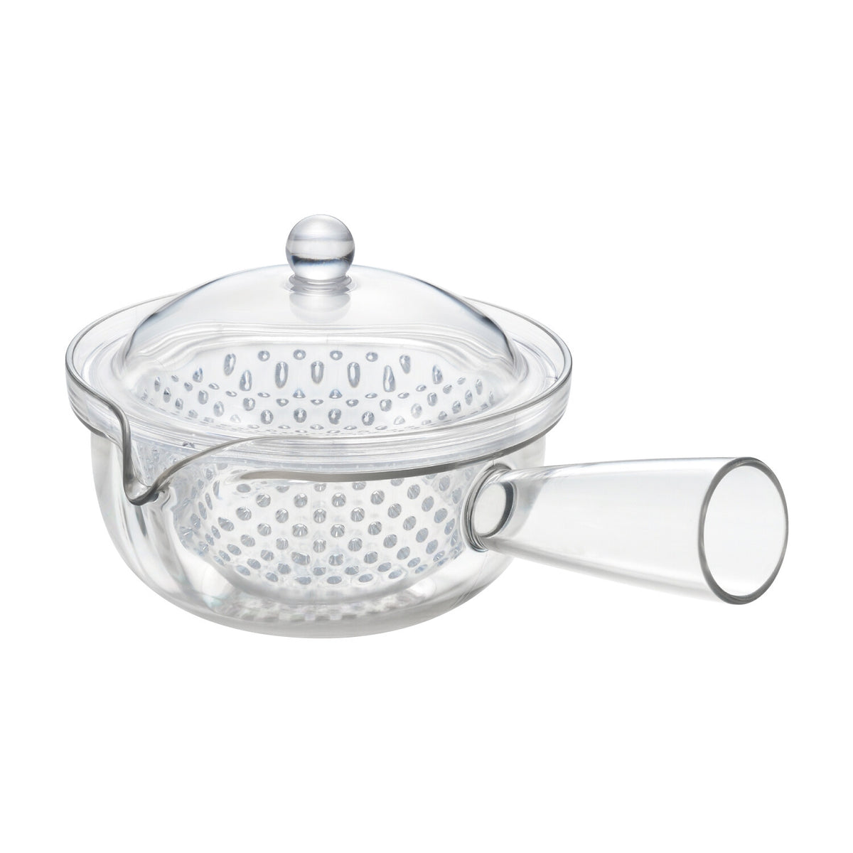 Akebono Clear Teapot Kyusu Style with Strainer TW-3748