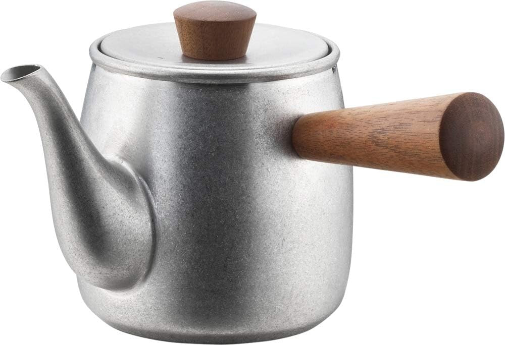 Miyazaki Seisakusho Chaki Teapot with Strainer Sand-Textured Small 0.38L CHA-2