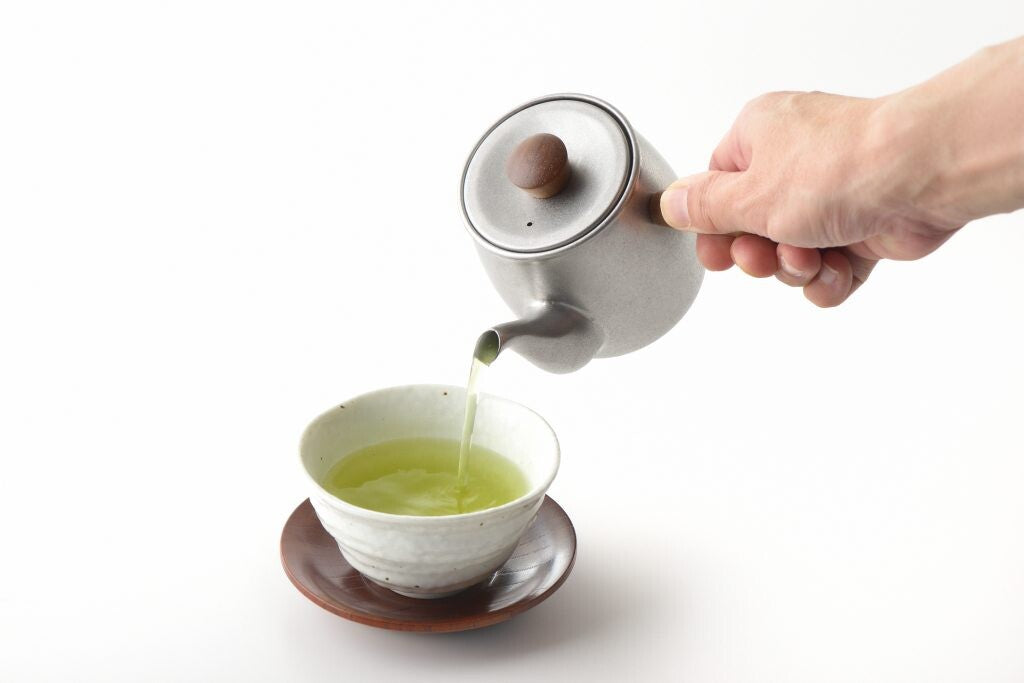Miyazaki Seisakusho Chaki Teapot with Strainer Sand-Textured Small 0.38L CHA-2