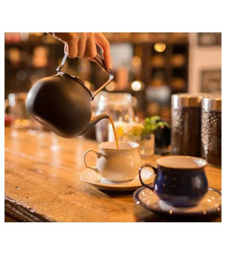 Miyazaki Seisakusho Chaki Teapot with Strainer Black Large 0.7L CHA-6
