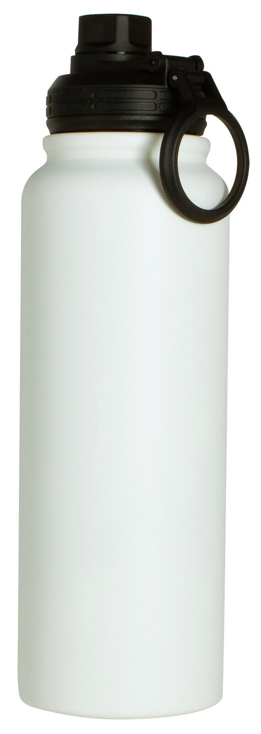 Living Imidi Insulated Stainless Steel Bottle 1000ml White
