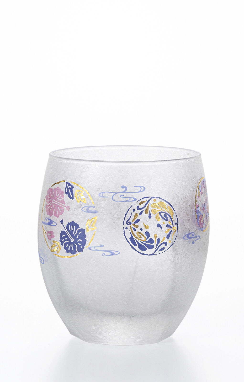Aderia Ryukyu Round Crest Old Fashioned Glass 6850