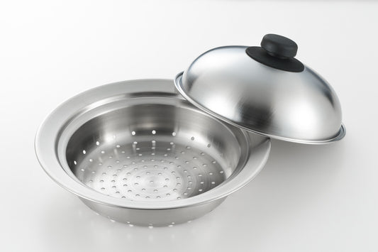 Yoshikawa Stainless Steel Steamer Plate for 18-20cm Pots YJ2538