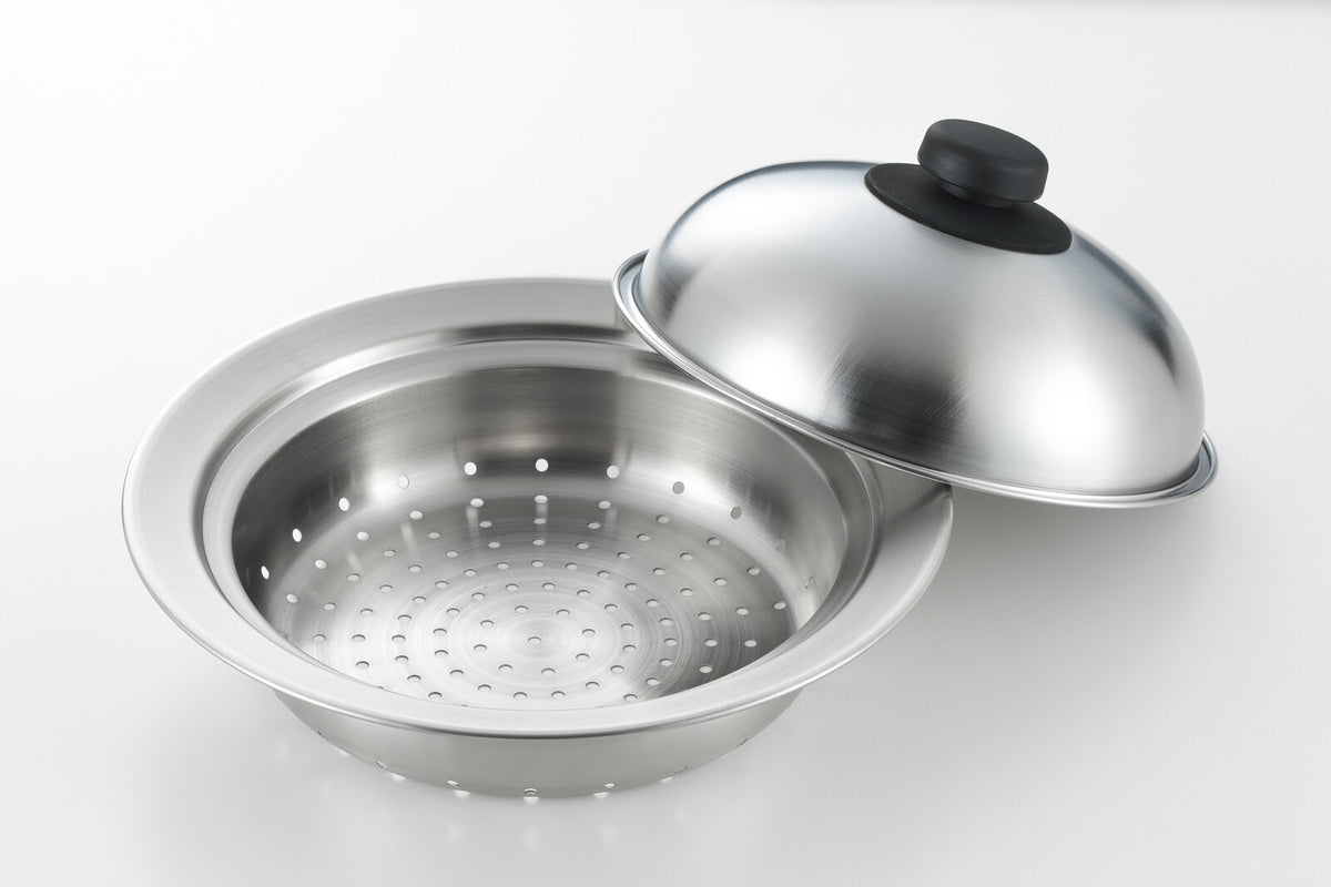 Yoshikawa Stainless Steel Dome Steaming Plate