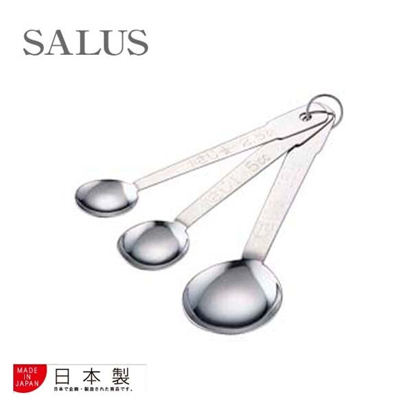 SALUS Round Measuring Spoon Stainless Steel