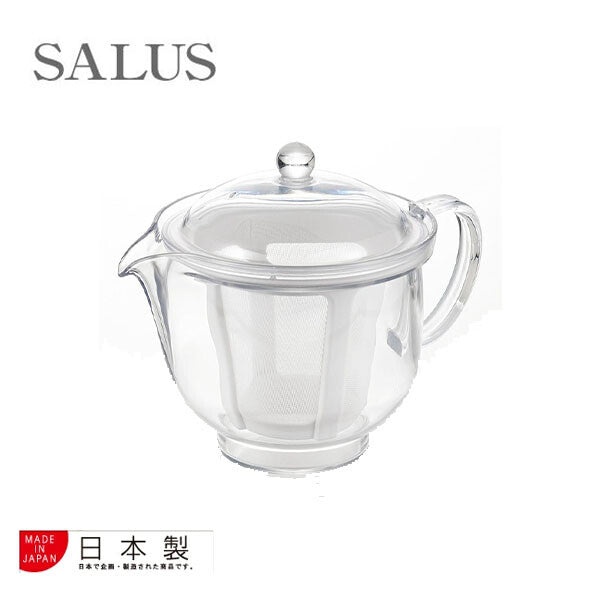 SALUS Clear Teapot Polyester Mesh Infuser 280ml/480ml/730ml