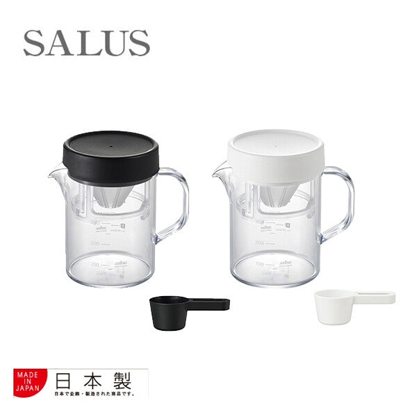 SALUS Stron Beaker Coffee Server 400ml with C-Dripper ST White