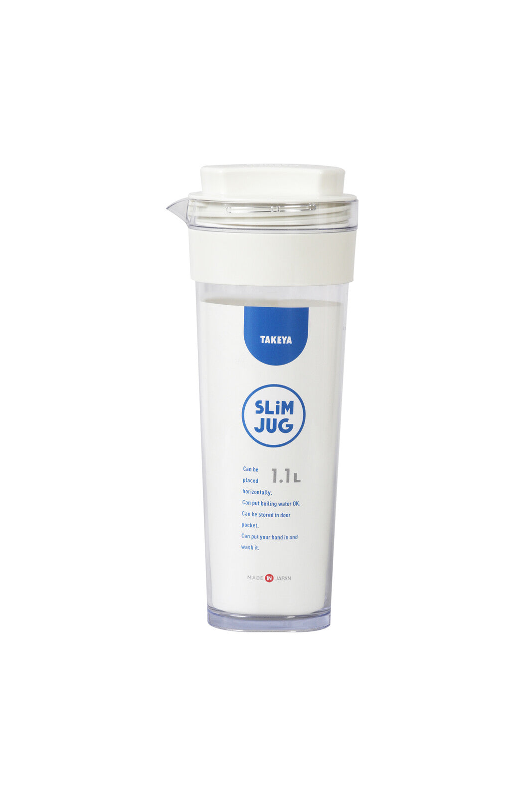 Takeya Slim Jug II Cold Water Pitcher 1.1L