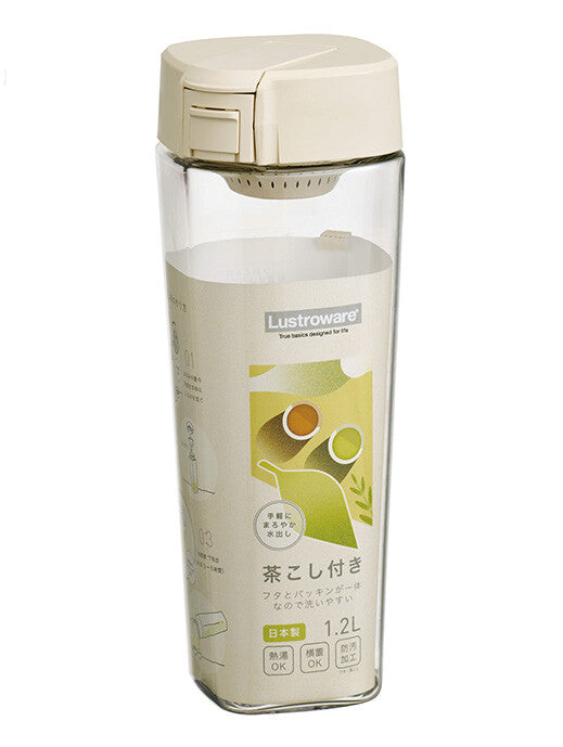 Iwasaki Seamless Pitcher with Tea Strainer 1.2L K-1273