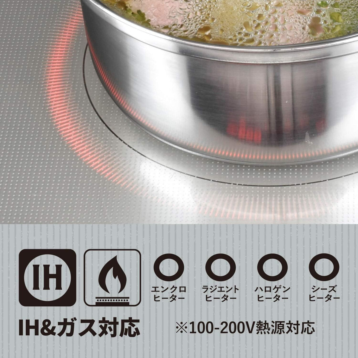 Wahei Freiz Stainless Steel Pot IH Compatible 20cm SRB-1393