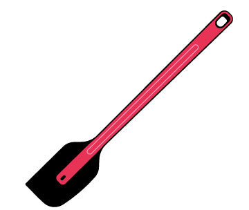 Suncraft Chef's More Long Silicone Spatula Commercial CFM-01