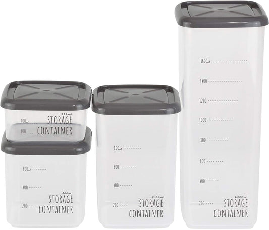 Wahei Freiz Style Lab Food Storage Container Set of 7 AME-7194