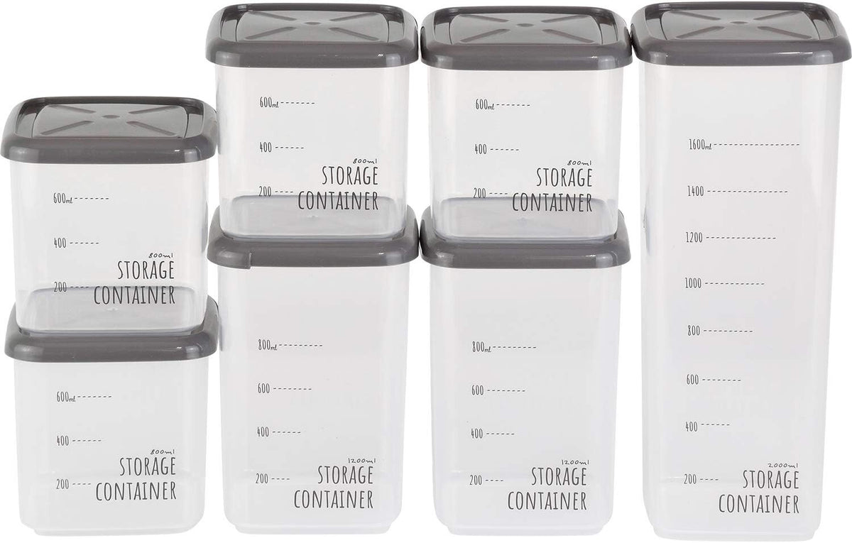Wahei Freiz Style Lab Food Storage Container Set of 4 AME-7193