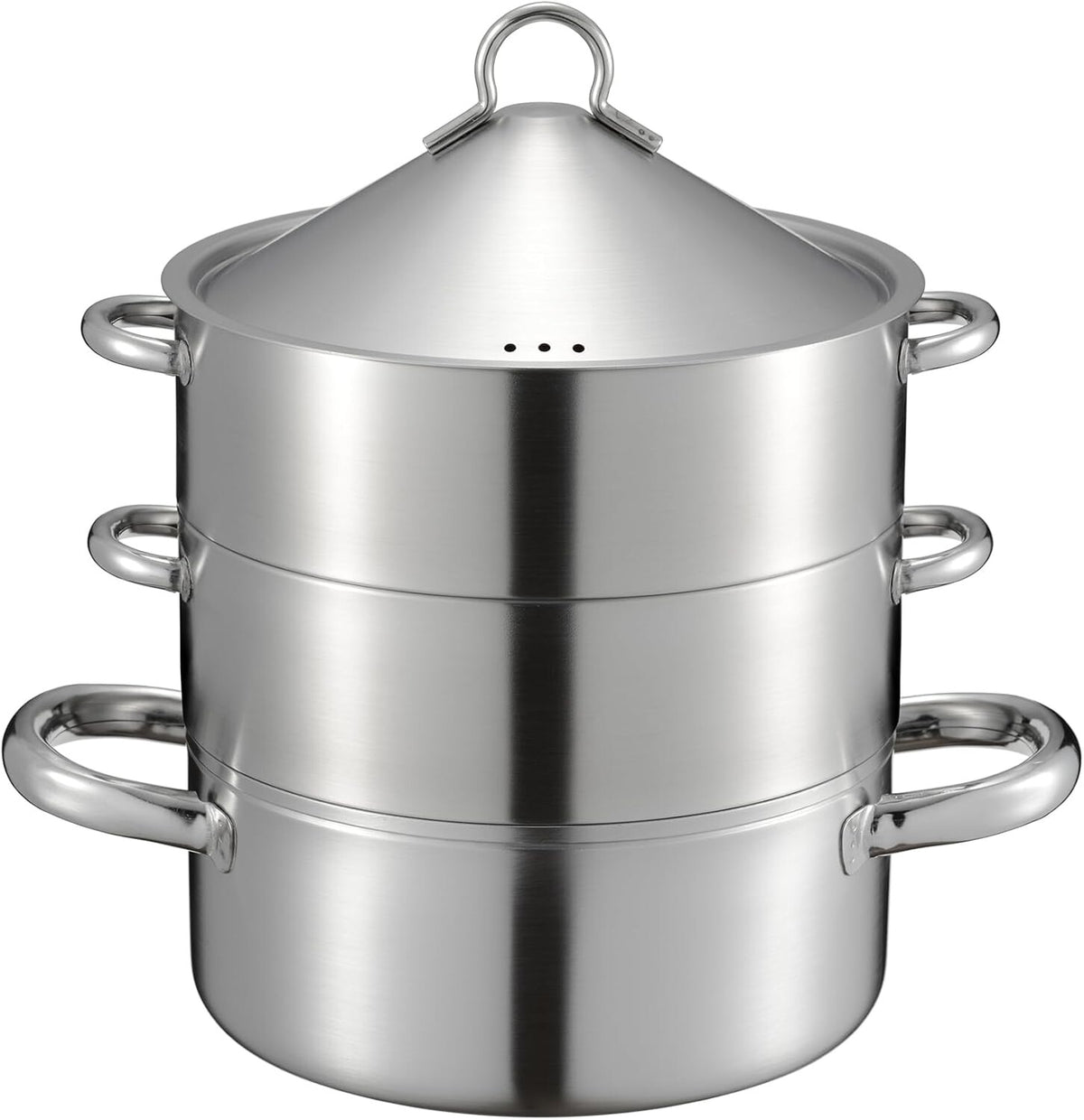 Tsubamesan Stainless Steel 3-Tier Steamer Pot 18cm EM-078