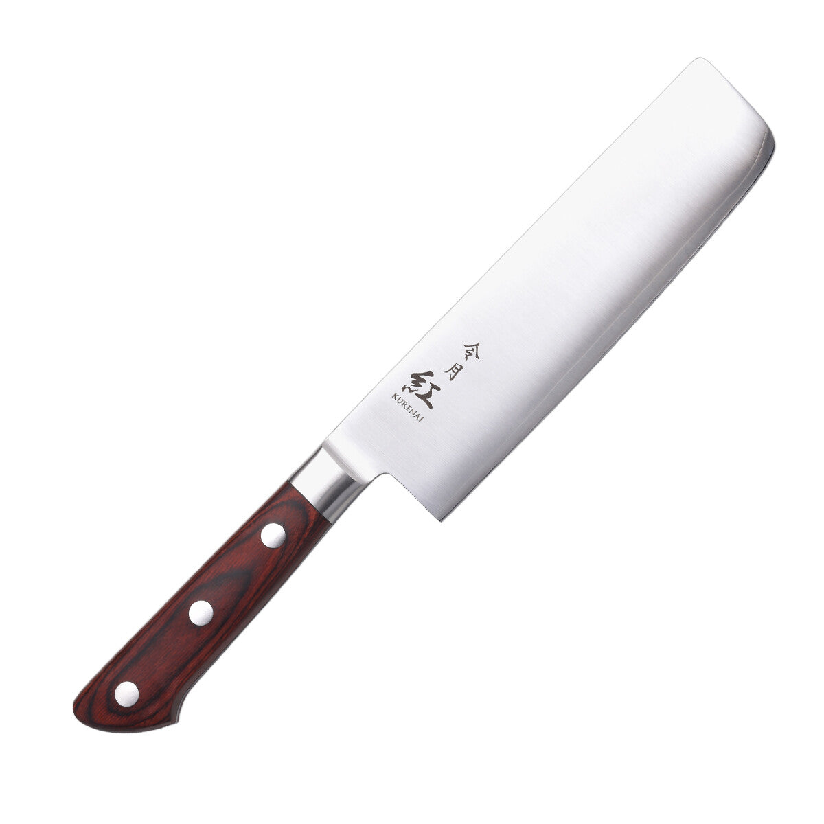 Fuji Cutlery Reigetsu Beni Nakiri Knife 165mm Molybdenum Vanadium Steel