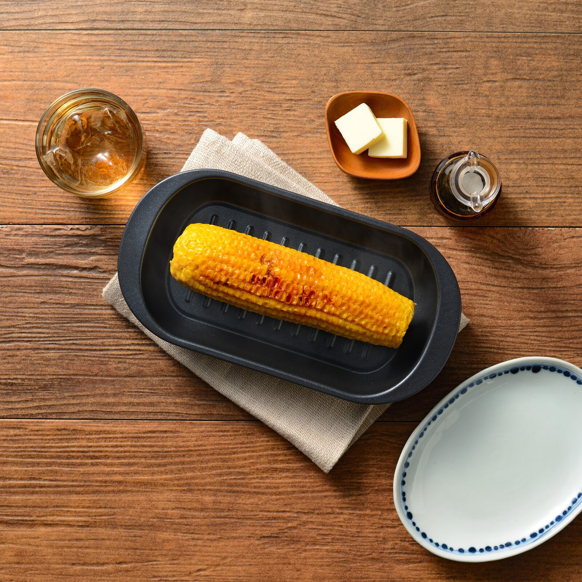 Wahei Freiz Slim Microwave-Safe Pan RE-7758