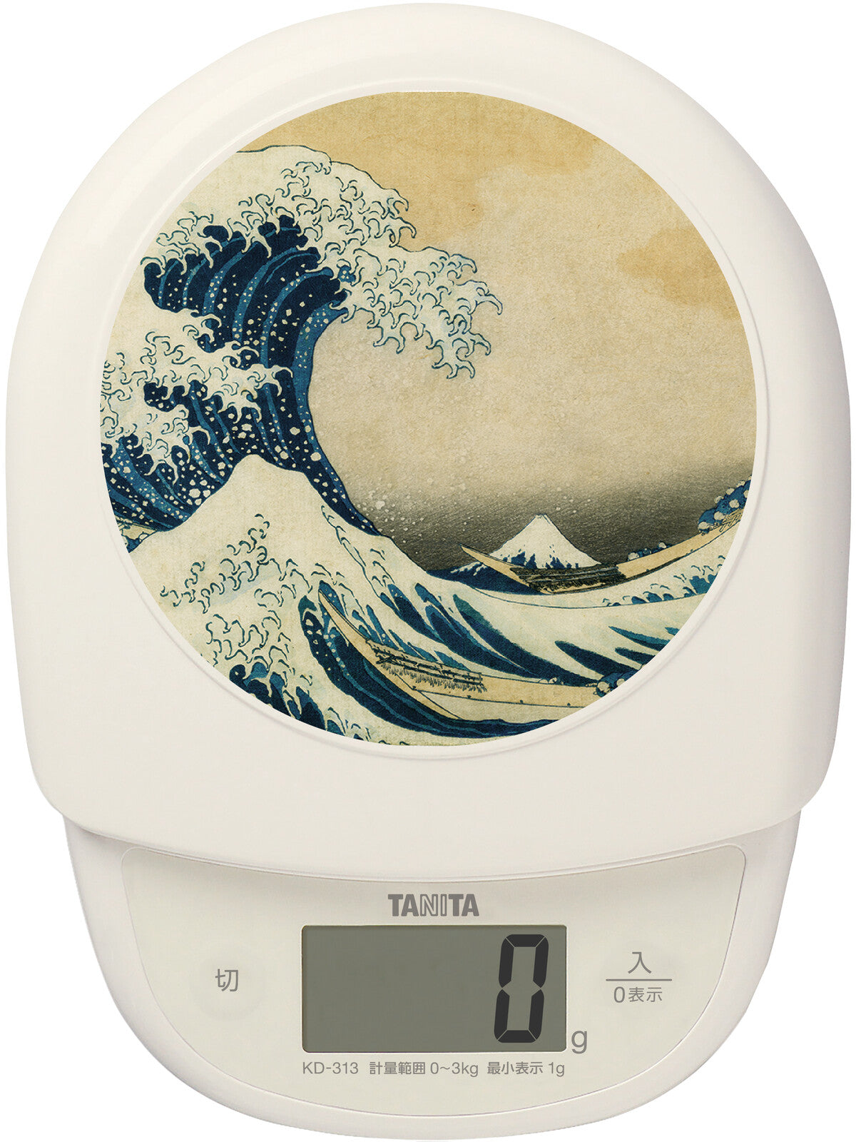Tanita Digital Kitchen Scale Hokusai Great Wave KD313NM
