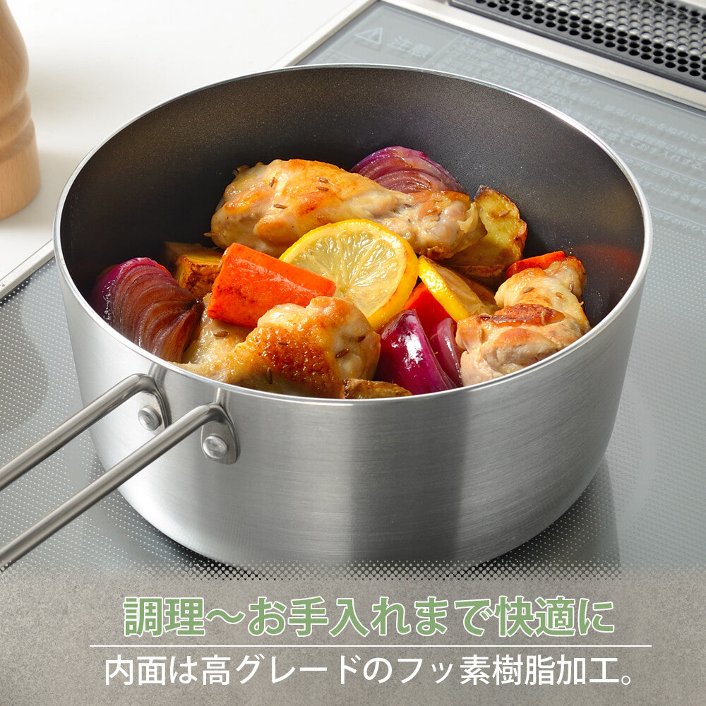 Wahei Freiz Derimizu IH Sauce Pan 18cm MB-3027