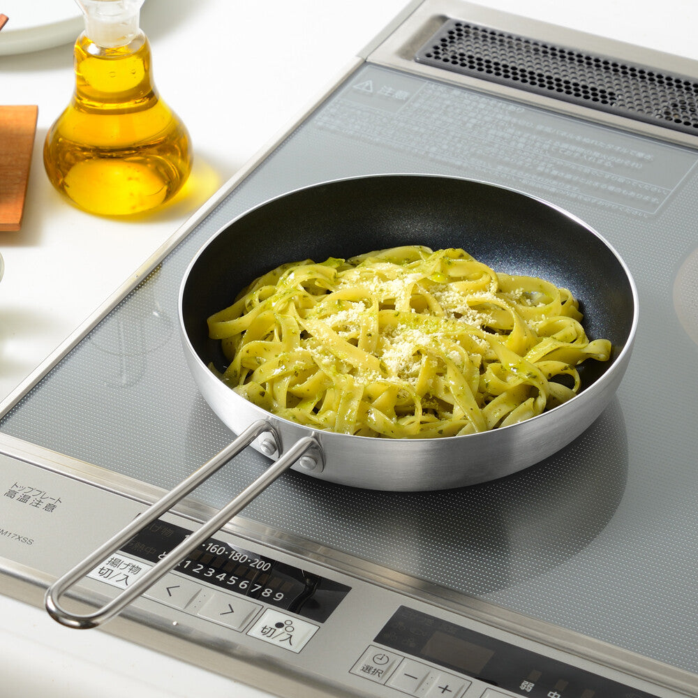 Wahei Freiz Derimizu IH Sauce & Frying Pan 18cm 4-Piece Set MB-3031
