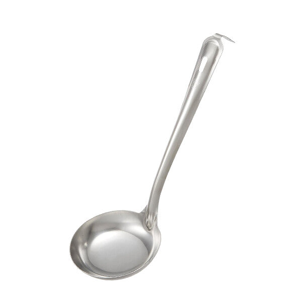 Wahei Freiz Ajido One-Piece Stainless Steel Soup Ladle Large 92mm AD-037