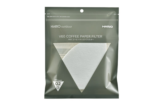 Hario V60 Paper Coffee Filter 02 40-Count O-VCF-02-40W