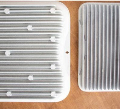 Sugiyama Kinzoku New Quick-kun Aluminum Defrosting Tray 25cm