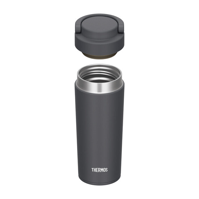 Thermos Vacuum Insulated Travel Tumbler 420ml Smoke Black JOV-421