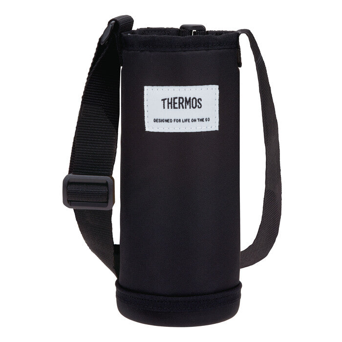 Thermos Water Bottle Carrier Pouch 500ml Black APO-500