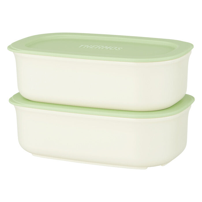Thermos Vacuum Insulated Soup Jar Lunch Set 800ml Dusty Green JEH-800