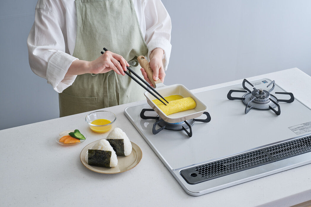 Thermos Cera Protect Tamagoyaki Pan Greige KFO-013E