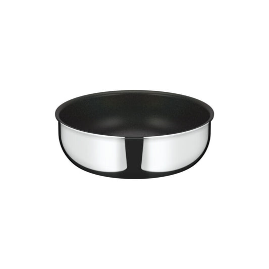 Thermos Durable Removable Handle Stir-Fry Pan 24cm Stainless KVF-024D
