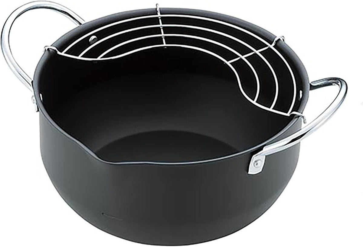 Summit Iron Deep Fryer Pot Extra Deep 22cm