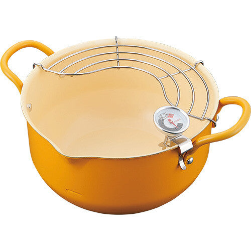 Summit Karafull Deep Fryer Pot 20cm Yellow