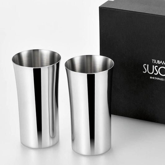 Asahi Sasubia Stainless Steel Cup 240ml Set of 2 SCS-13-2P