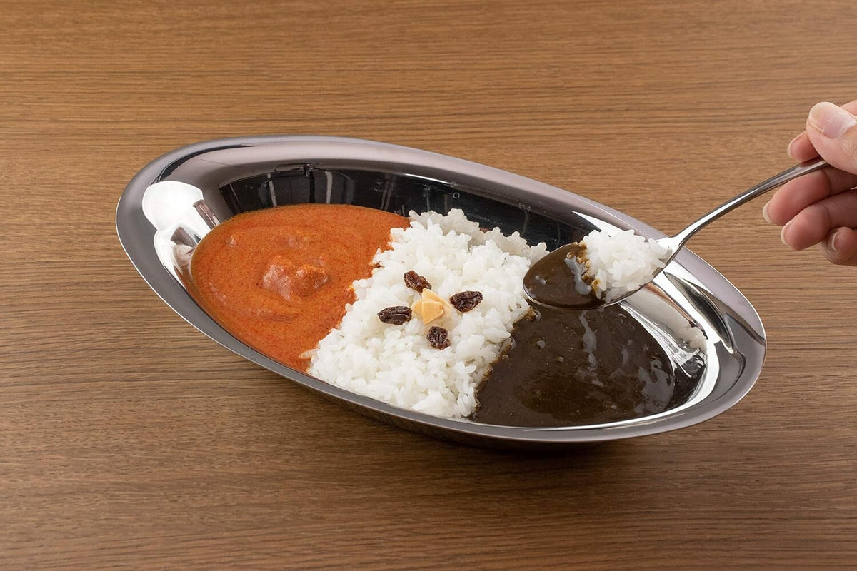 Wadasuke Stainless Steel Curry Plate 11 Inch 2632-0110