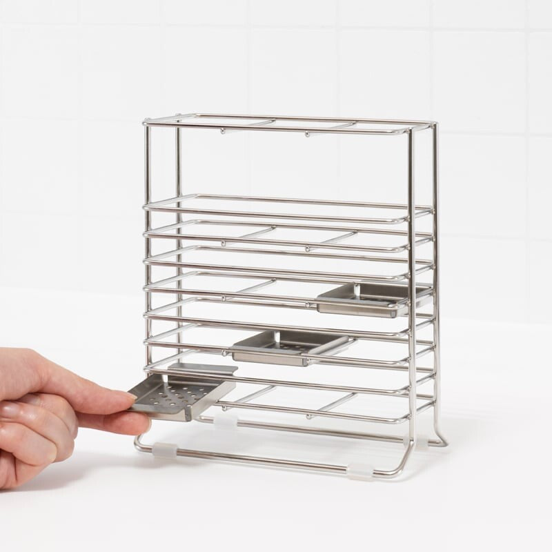 Wahei Freiz &kit Slim Cutlery & Tool Stand 18.5x16cm