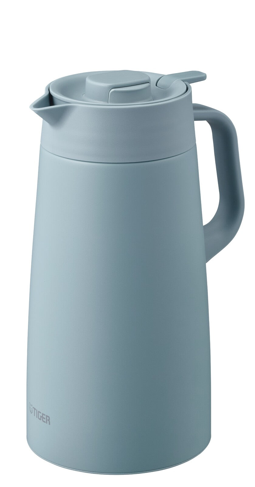 Tiger Vacuum Insulated Stainless Pot 1.6L Push Lever Cloud Blue PWR-A160