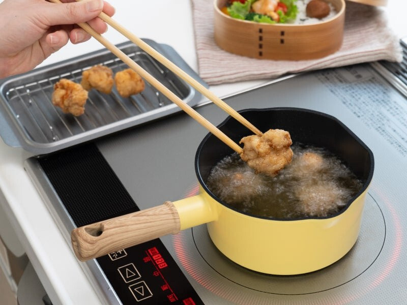 Wahei Freiz Cocomikke IH Stand Pan 16cm Lemon Yellow RB-3547