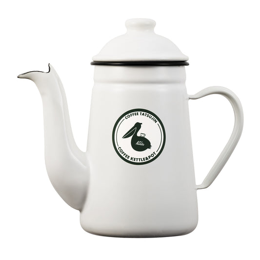 Kalita Coffee Master Pelican Drip Pot 1L White 52301