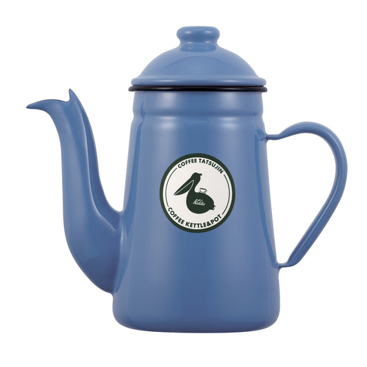 Kalita Coffee Master Pelican Drip Pot 1L Blue 52307