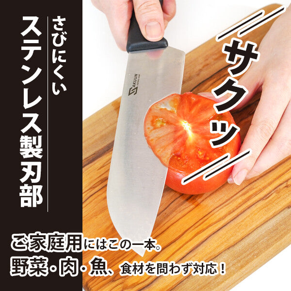 Wahei Freiz Sakoon Stainless Santoku Knife RE-7678